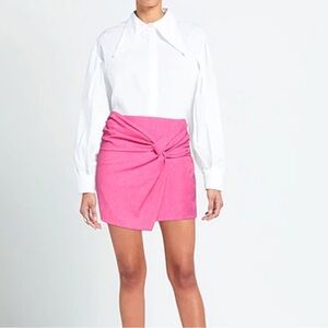 SOALLURE SO ALLURE WOMEN’S FUCHSIA MINI SKIRT SZ 10 nwt skirt #864